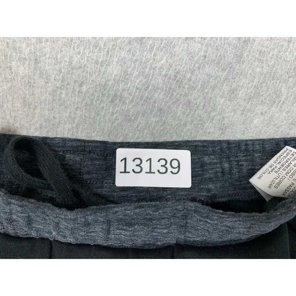 Puma Black & Gray Mens Jogger Sweatpants
